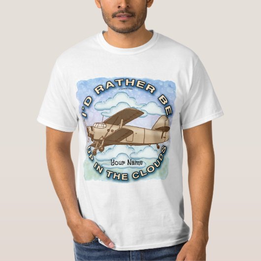 クラウズプレーン Tシャツ (正面)