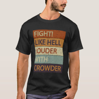 クラウダーで大きく戦う Tシャツ