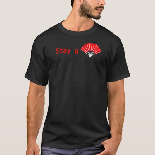 クラウテッドOrg Stay A Fan Tシャツ (正面)