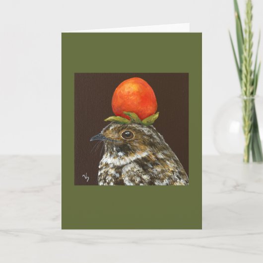 クラウディアのグリーティングカード カード (正面)