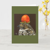 クラウディアのグリーティングカード カード (黄色い花)