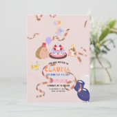 クラウディアの誕生日招待状 招待状 (スタンド正面)