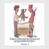 クラウディアカスタムカットステッカー シール (シート)