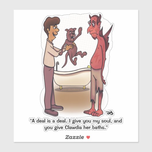 クラウディアカスタムカットステッカー シール (シート)