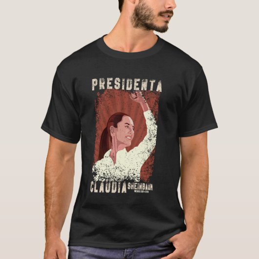 クラウディアシェインバウムプレジデンタ2024 Tシャツ (正面)