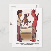 クラウディア折り葉書 ポストカード (正面/裏面)