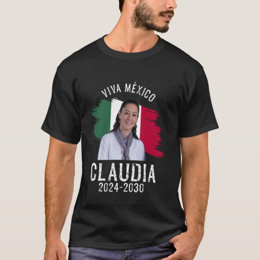クラウディア・シインバウム・パルド・メキシコ大統領 Tシャツ (正面)
