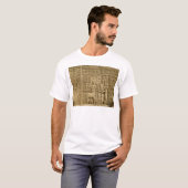 クラウディオス・プトレマイオスを描写するレリーフ、浮き彫りVIII Euergetes II Tシャツ (正面フル)