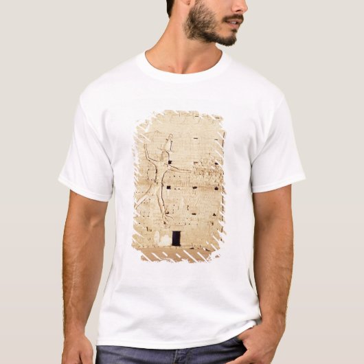 クラウディオス・プトレマイオス彼の敵を強打するXII Tシャツ (正面)