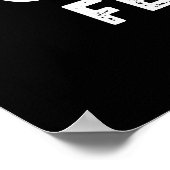 クラウディ得スの天気感じが暗いBG ポスター (角)