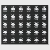 クラウディ得スの天気感じが暗いBG ラッピングペーパー (フラット)