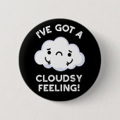 クラウディ得スの天気感じが暗いBG 缶バッジ (正面)