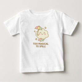 クラウディ カドル – 雨の日ジョイ ベビーTシャツ