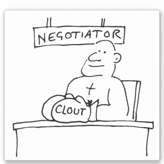 クラウトとボクシングの調停・交渉。 シール (正面)