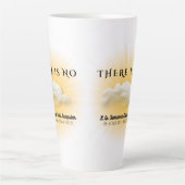 クラウドがない、あなたのデータは安全なマグカップ カフェラテマグ (正面)