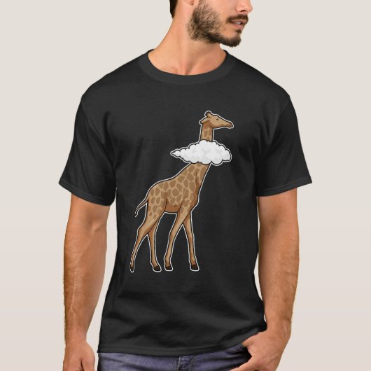 クラウドとのキリン Tシャツ (正面)