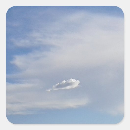 クラウドとクラウド スクエアシール (正面)