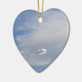 クラウドとクラウド セラミックオーナメント (左)