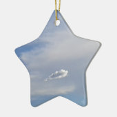 クラウドとクラウド セラミックオーナメント (左)