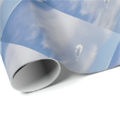 クラウドとクラウド ラッピングペーパー (ロールコーナー)