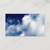 クラウドとブルースカイの名刺 名刺 (裏面)