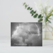 クラウドと稲妻 ポストカード (スタンド正面)