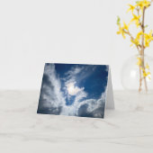 クラウドとSun #3 カード (黄色い花)