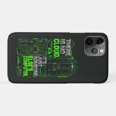クラウドなんかないのに Funny SysAdmin iPhoneケース Case-Mate iPhoneケース (裏面(横))