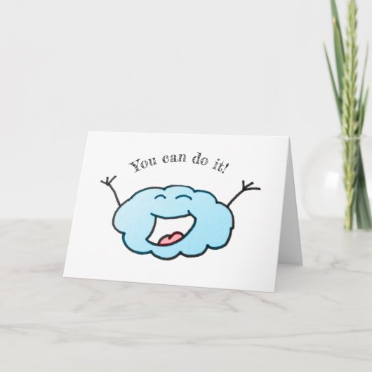 クラウドのサポート カード (正面)