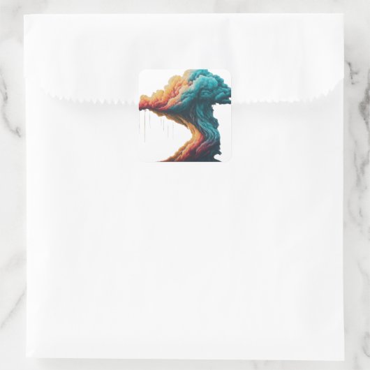 クラウドの夢 スクエアシール (バッグ)