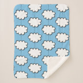 クラウドを文字列で表示 シェルパブランケット (正面)