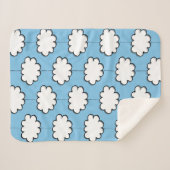 クラウドを文字列で表示 シェルパブランケット (正面(横))