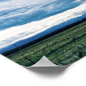 クラウドアーティストリアサウスアイランド,ニュージーランドプリント ポスター (角)