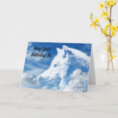 クラウドウルフパパ カード (黄色い花)