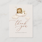 クラウドエンクロージャカード上のライオン エンクロージャーカード (正面)