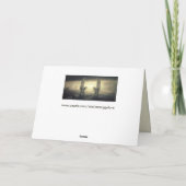 クラウドエンジェルグリーティングカード カード (裏面)