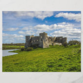 クラウドオーバーカーリーキャッスルスクラップブック紙 (裏面)