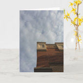 クラウドカバー、カード カード (黄色い花)