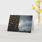 クラウドカバー、カード カード (黄色い花)