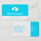 クラウドクロス(白) 名刺 (正面/裏面)