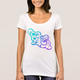 クラウドグラデーションデザインTシャツ Tシャツ