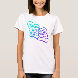クラウドグラデーションデザインTシャツ Tシャツ