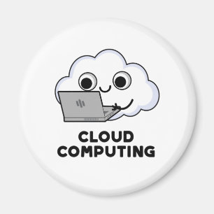クラウドコンピューおもしろいタの天気予報 マグネット