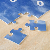 クラウドコンピューティングデータ ジグソーパズル (側面)