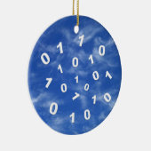 クラウドコンピューティングデータ セラミックオーナメント (右)