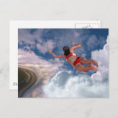 クラウドスイミング ポストカード (正面/裏面)