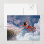 クラウドスイミング ポストカード (正面/裏面)