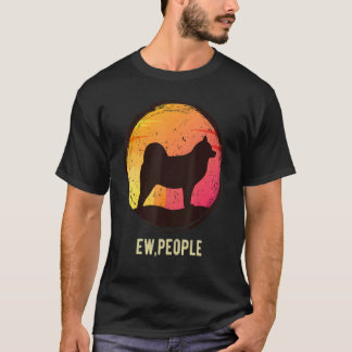 クラウドスピッツドイツスピッツレトロ1 Tシャツ