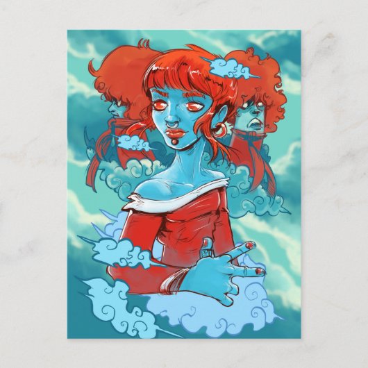 クラウドゾンビのポストカード ポストカード (正面)