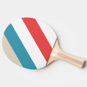 クラウドチェーはっきりしたサストライプの 卓球ラケット (横)